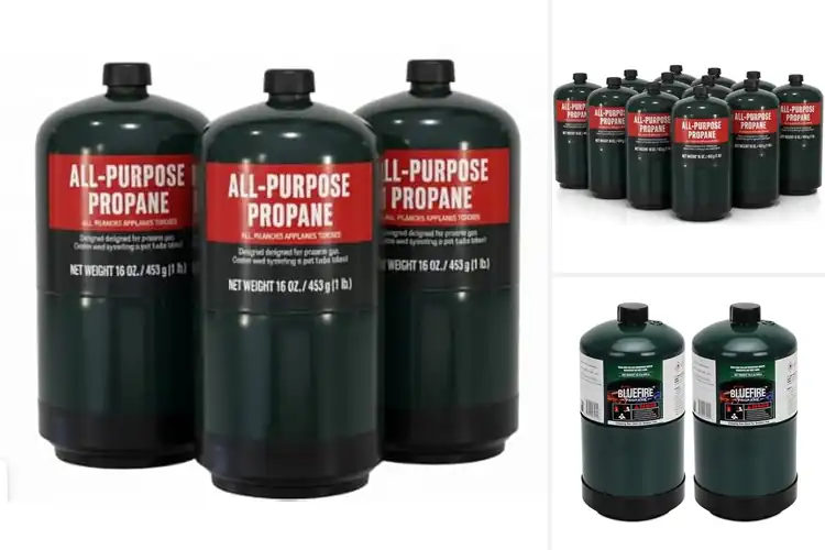 Detailed view of Best American Made Propane Cylinders