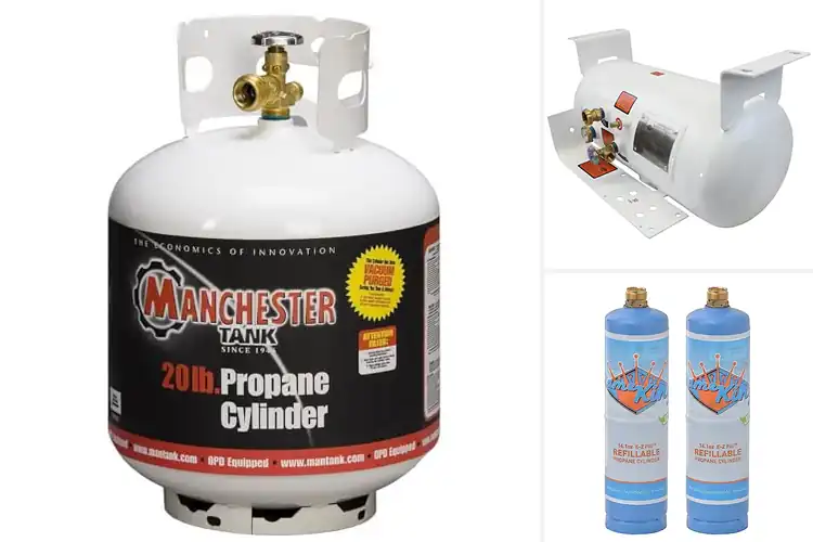 Detailed view of Best American-Made Propane Tanks