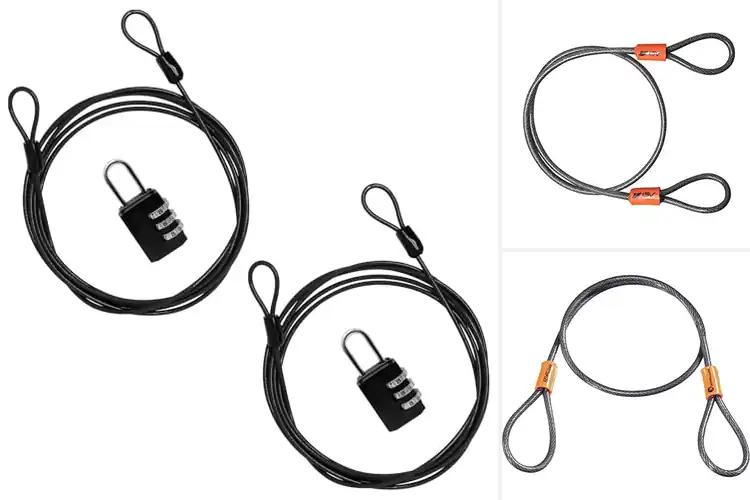 Detailed view of Best Double Loop Security Cables