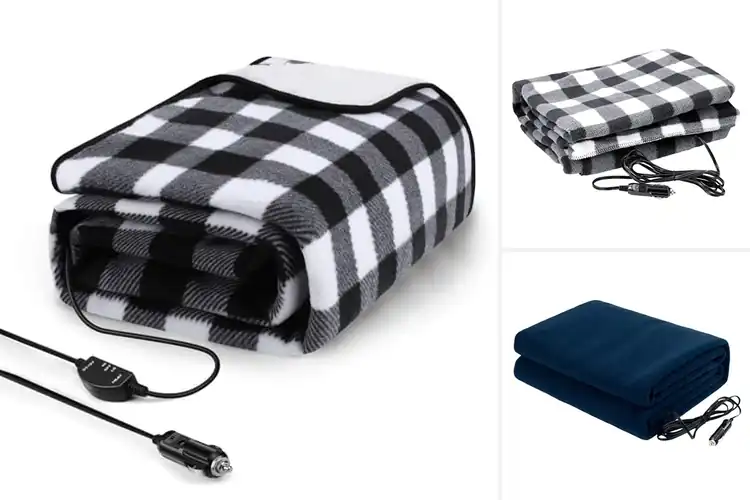 Detailed view of Best Electric Car Blankets: Cozy Comfort on Every Journey