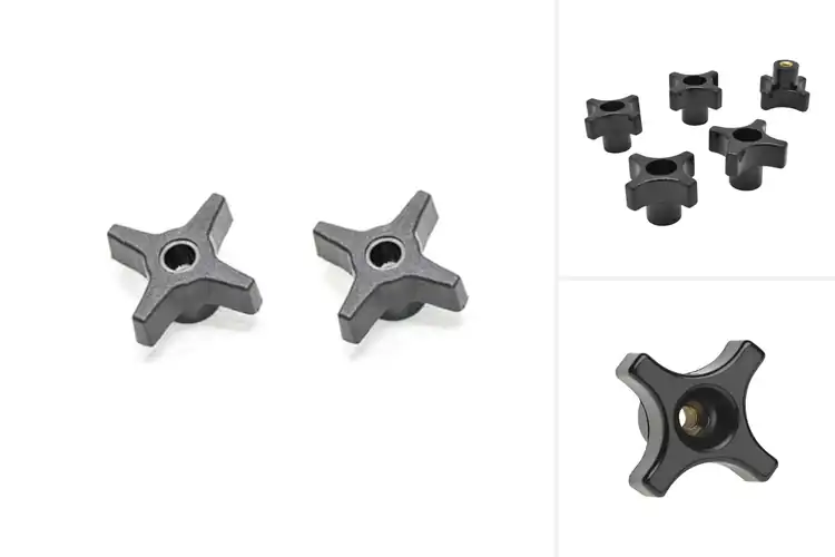 Detailed view of Best Four Prong Knobs