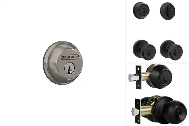 Detailed view of Best Front Door Deadbolts