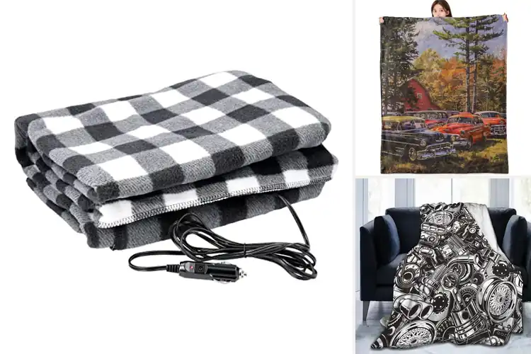 Detailed view of Best Gift Car Blankets for Cozy, Relaxing Rides