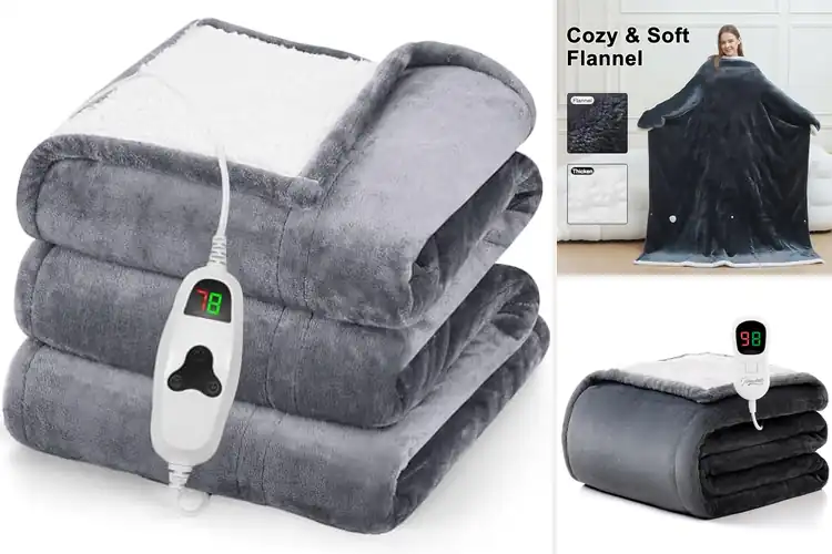 Detailed view of Best Heated Blankets For Family Gifts