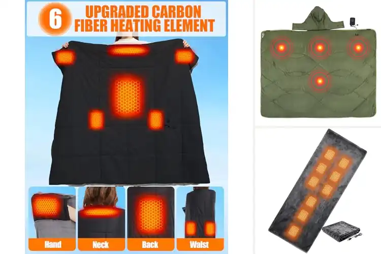Detailed view of Best Heated Camping Blankets