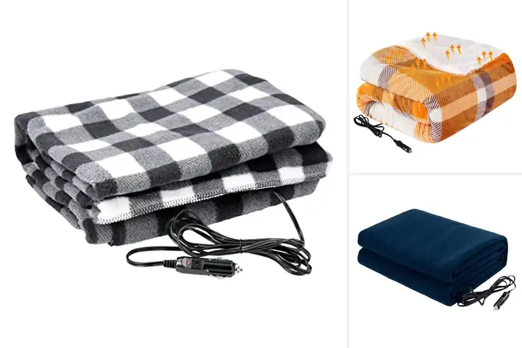 Detailed view of Best Heated Car Blankets