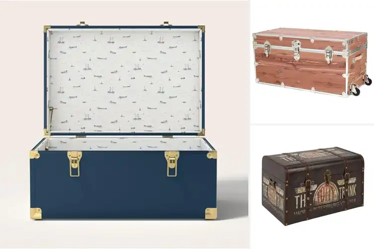 Detailed view of Best Heirloom Storage Trunks