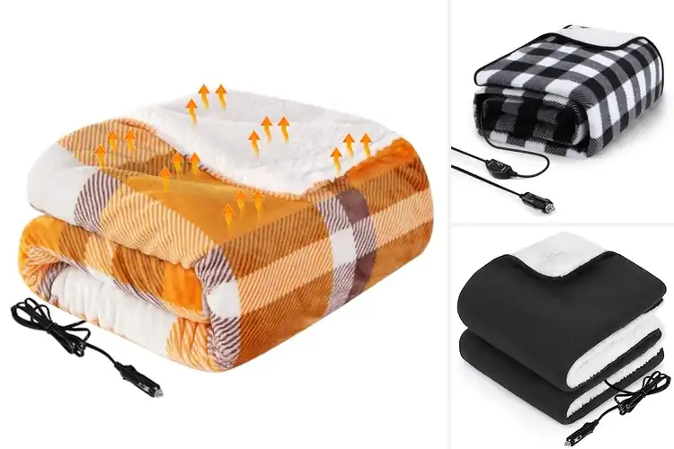 Detailed view of Best Large Car Blankets 59 By 43 Inches