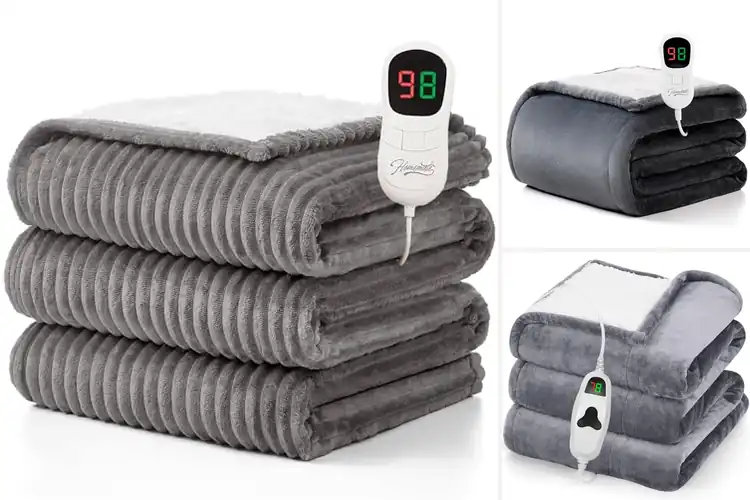 Detailed view of Best Long Cord Heated Blankets