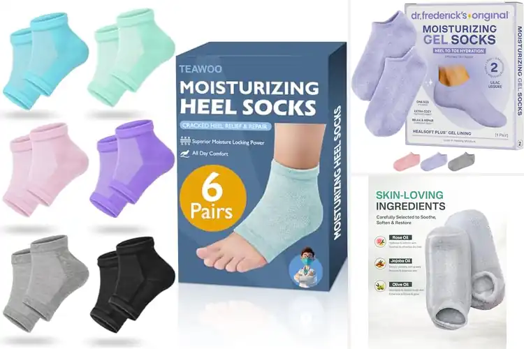 Detailed view of Best Moisturizing Socks: Top 10 Picks for Soft, Happy Heels