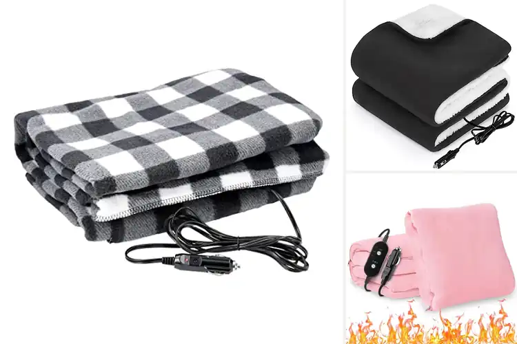 Detailed view of Best Portable Heated Blankets For Cars