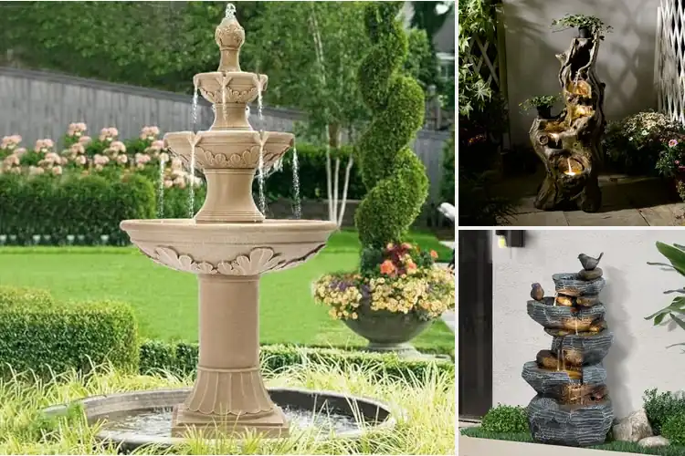 Detailed view of Best Resin Fountains