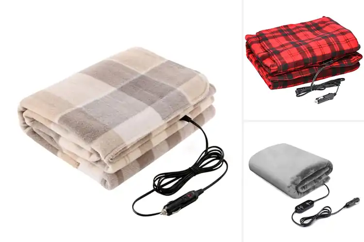 Detailed view of Best Road Trip Heated Blankets: Top 10 Cozy Travel Picks