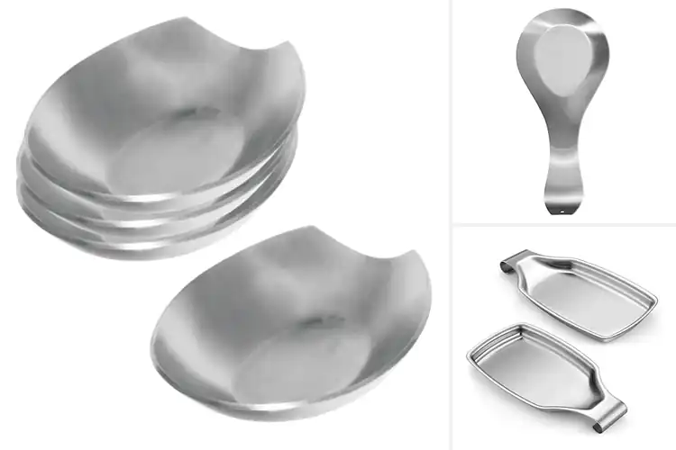 Detailed view of Best Stainless Steel Spoon Rests